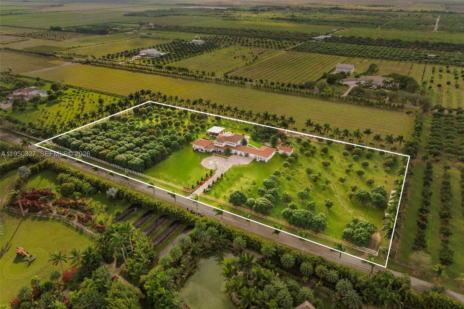 34650 Southwest 218th Avenue Homestead, FL 33034 - Photo 50 of 52 a view of a lake with a ocean view