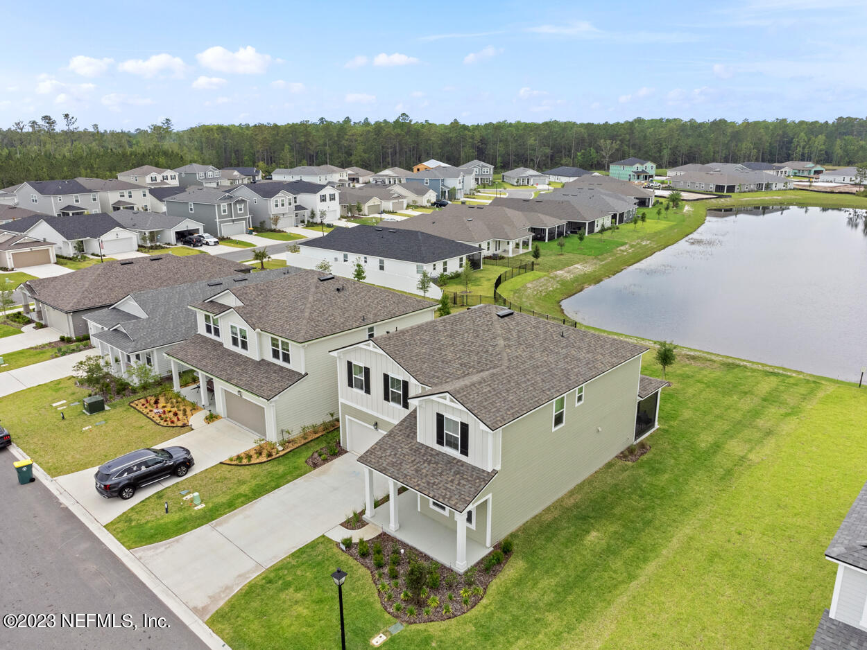 13186 Dunwick Road Jacksonville, FL 32256 - Photo 43 of 48 an aerial view of a house with a garden