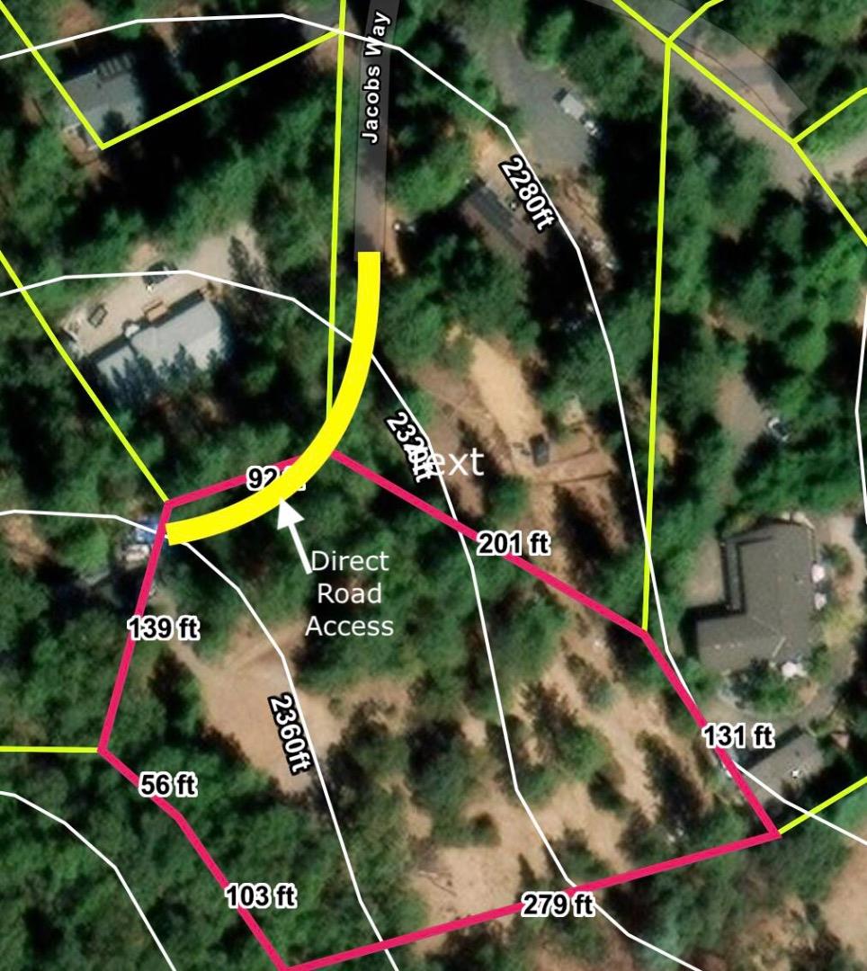 1720 Jacobs Way Placerville, CA 95667 - Photo 6 of 12 an aerial view of a yard