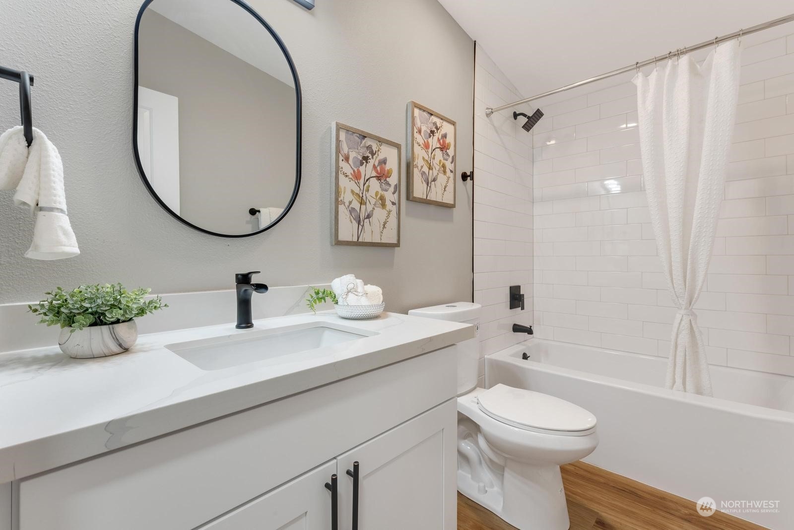20500 32nd Drive Southeast Bothell, WA 98012 - Photo 20 of 28 a bathroom with a sink a toilet and a mirror