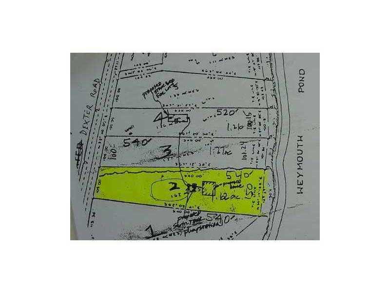 Lot 2 Dexter Road St. Albans, ME 04971 - Photo 3 of 4 Plat Map.