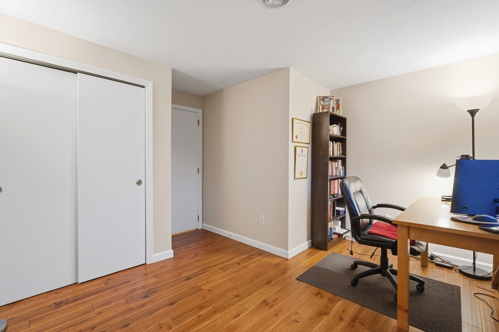 22 Magnolia Road Sharon, MA 02067 - Photo 31 of 42 a view of a workspace with furniture and wooden floor