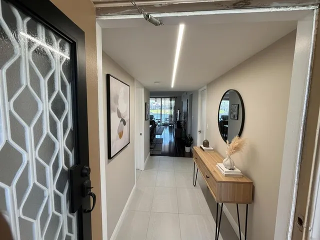 a view of a entryway