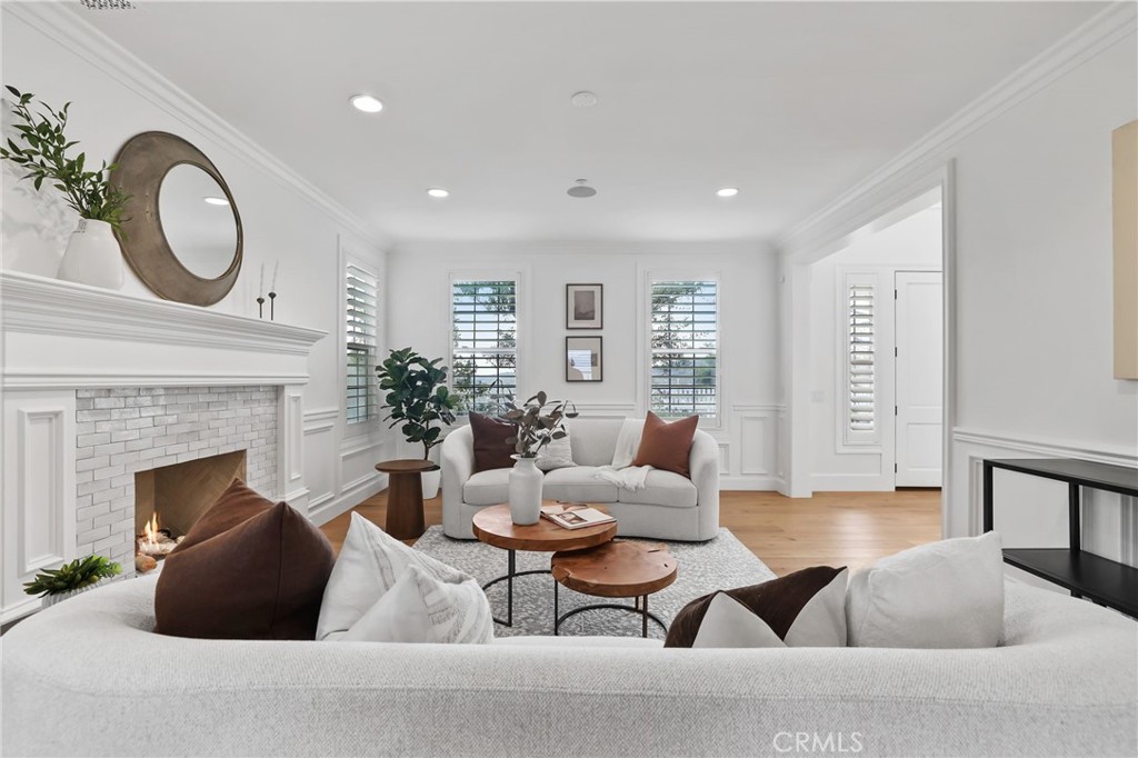 48 Panorama Coto de Caza, CA 92679 - Photo 20 of 66 a living room with furniture and a fireplace