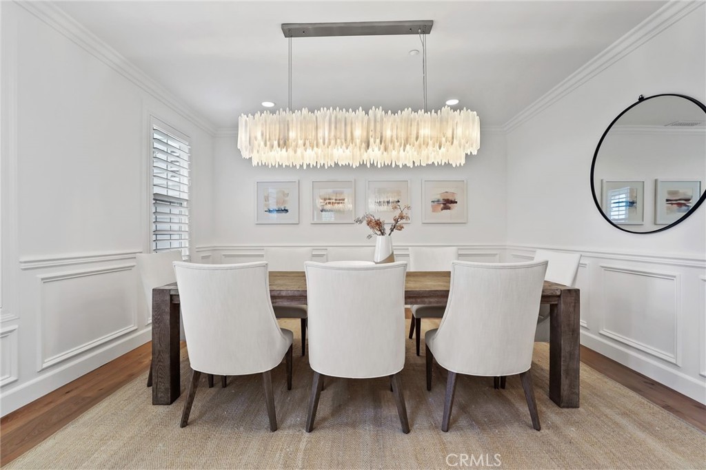 48 Panorama Coto de Caza, CA 92679 - Photo 23 of 66 a view of a dining room with furniture window and wooden floor