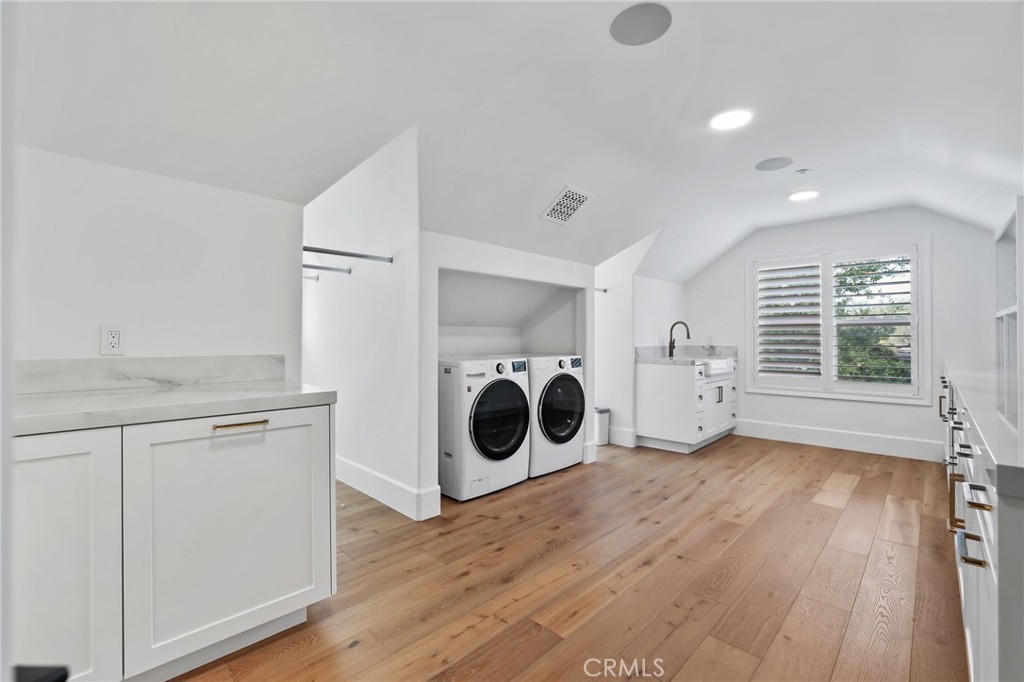 48 Panorama Coto de Caza, CA 92679 - Photo 40 of 66 a view of a kitchen with wooden floor and electronic appliances