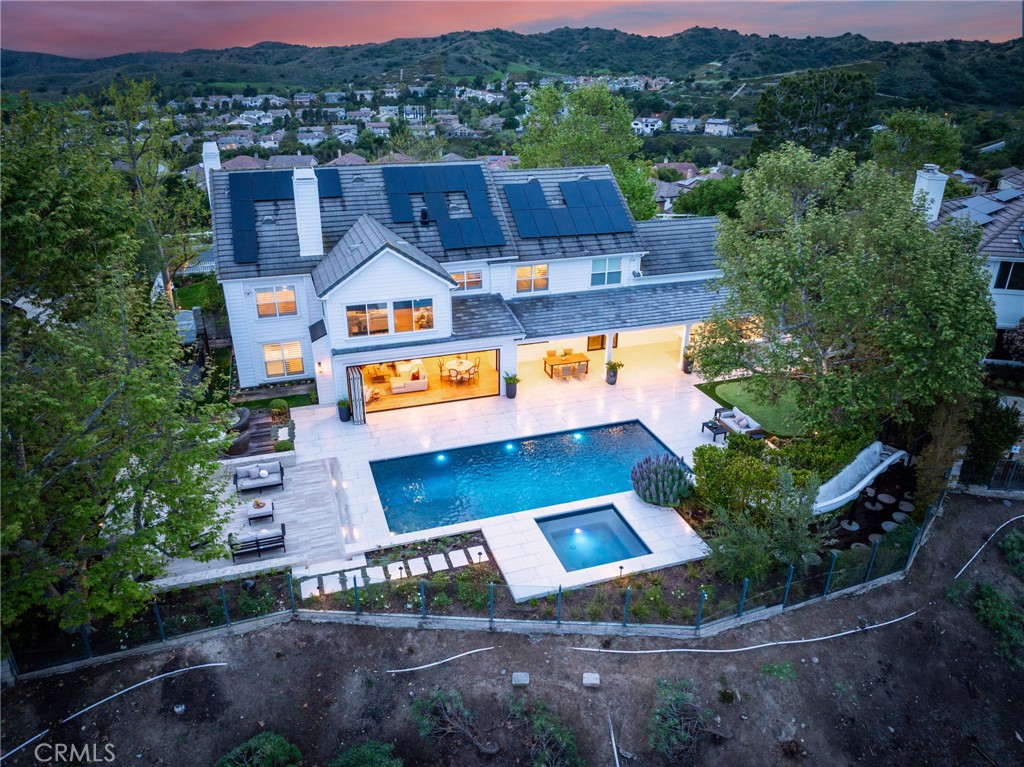 48 Panorama Coto de Caza, CA 92679 - Photo 66 of 66 an aerial view of a house with a yard large trees