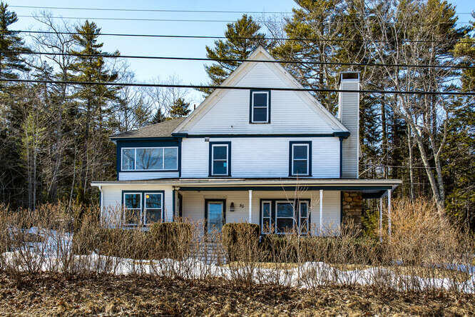 55 North Sedgwick Road Sedgwick, ME 04676 - Photo 6 of 43 Front of house