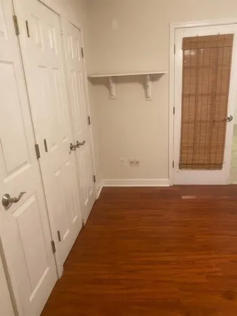 a view of closet area