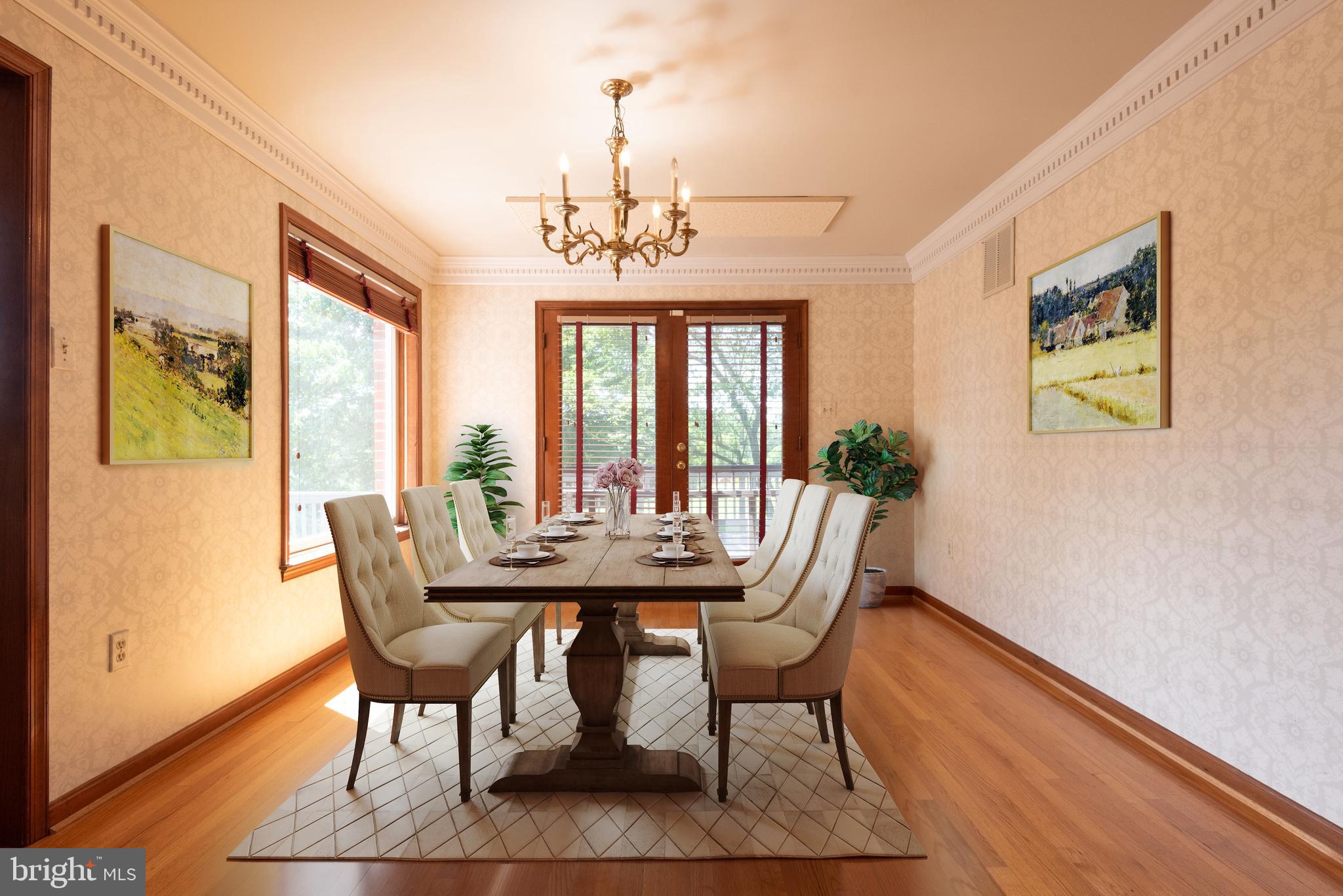 16120 Barnesville Road Boyds, MD 20841 - Photo 23 of 128 a view of a dining room with furniture window and wooden floor