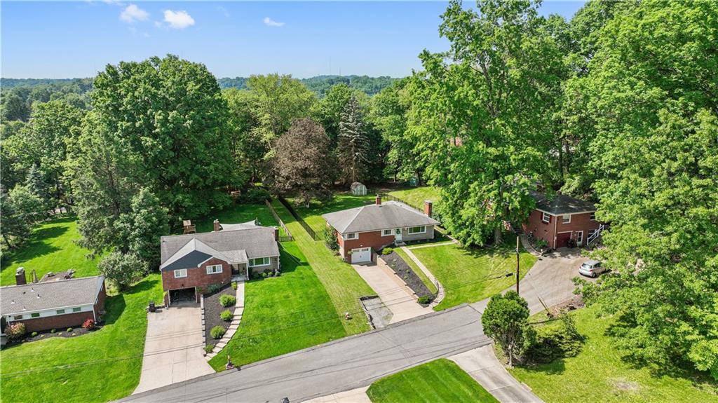 115 Maruth Drive Pittsburgh, PA 15237 - Photo 27 of 30 an aerial view of a house with garden space and street view