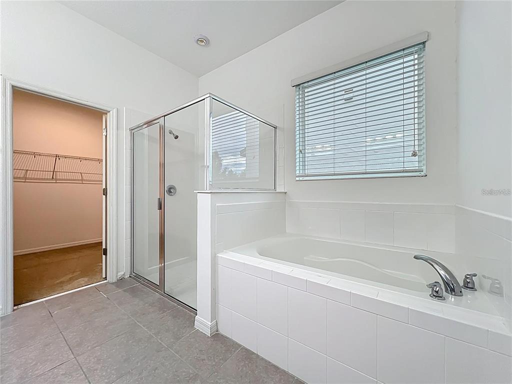 12821 Westside Vlg Loop Windermere, FL 34786 - Photo 21 of 42 a bathroom with a bathtub and a shower