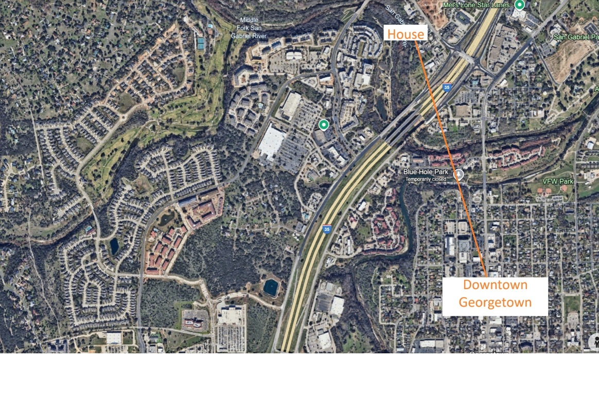 508 Morris Drive Georgetown, TX 78628 - Photo 23 of 40 Aerial view of property's location