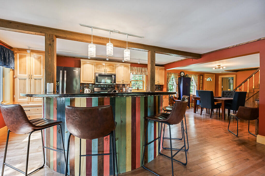 277 Wooster Hill Road Rome, ME 04963 - Photo 18 of 49 Main house kitchen/dining