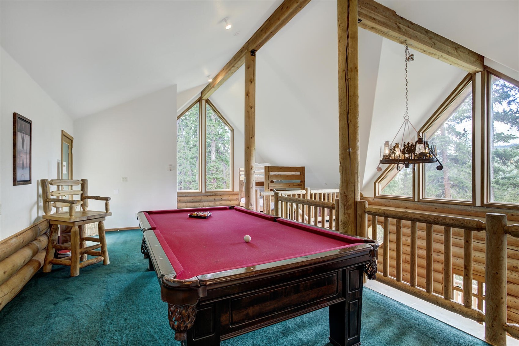 963 Range Road Breckenridge, CO 80424 - Photo 20 of 33 Plenty of room in the loft for fun games with family and friends and great mountain views.