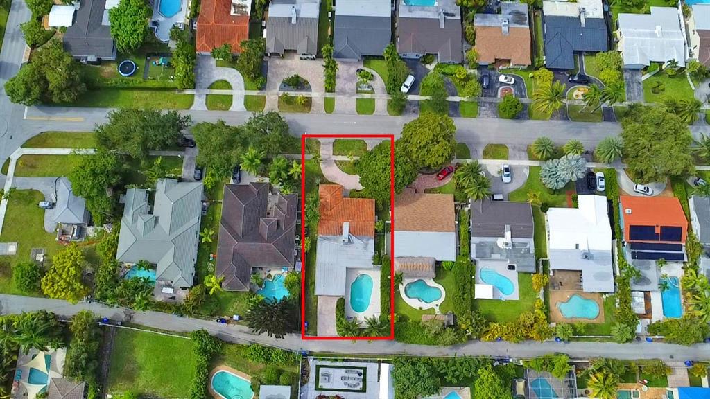 1336 Funston Street Hollywood, FL 33019 - Photo 41 of 51 an aerial view of multiple house