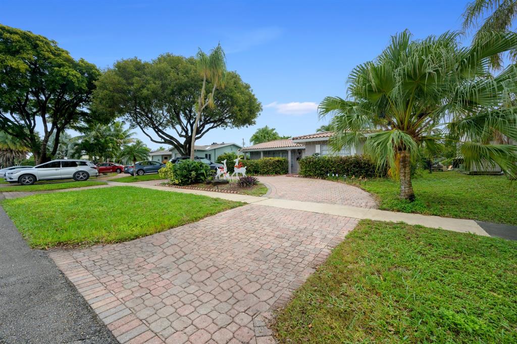 1336 Funston Street Hollywood, FL 33019 - Photo 8 of 51 a view of a park with plants and trees
