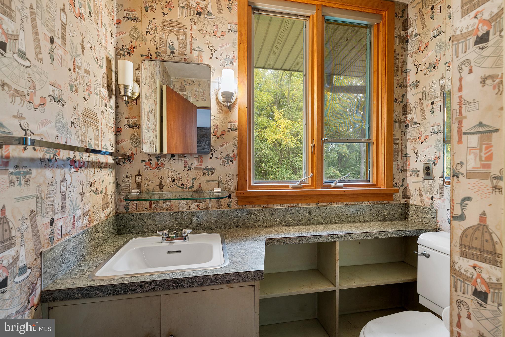 1170 King Of Prussia Road Wayne, PA 19087 - Photo 22 of 43 Powder Room - Upper Level - adjacent to Study
