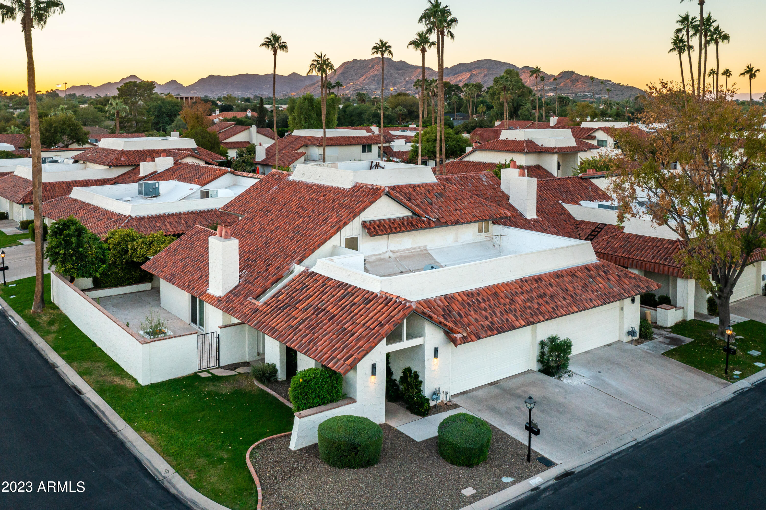 5716 North Scottsdale Road Paradise Valley, AZ 85253 - Photo 24 of 24 Aerial view