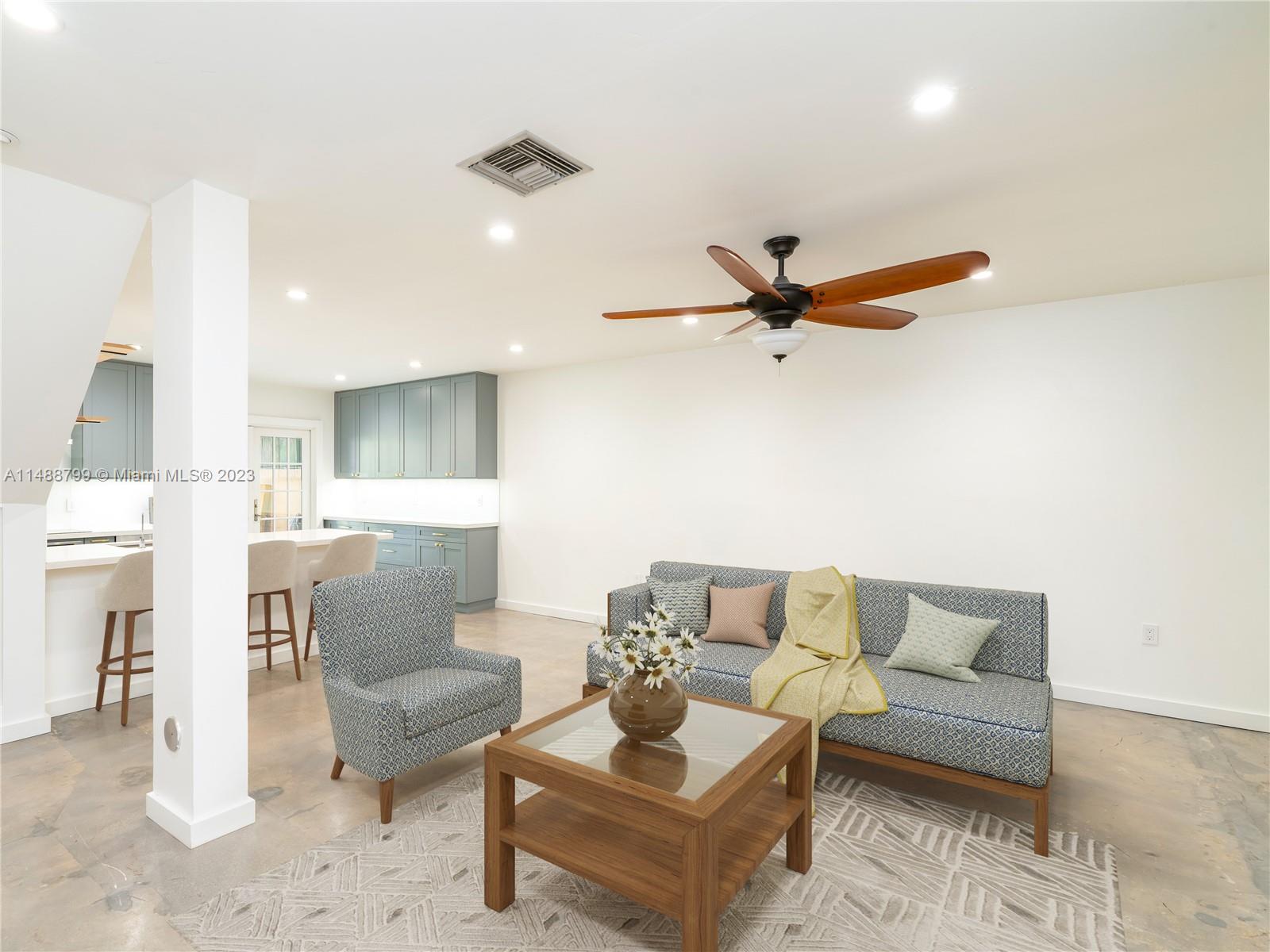 8236 Southwest 103rd Avenue Miami, FL 33173 - Photo 3 of 24 a living room with furniture
