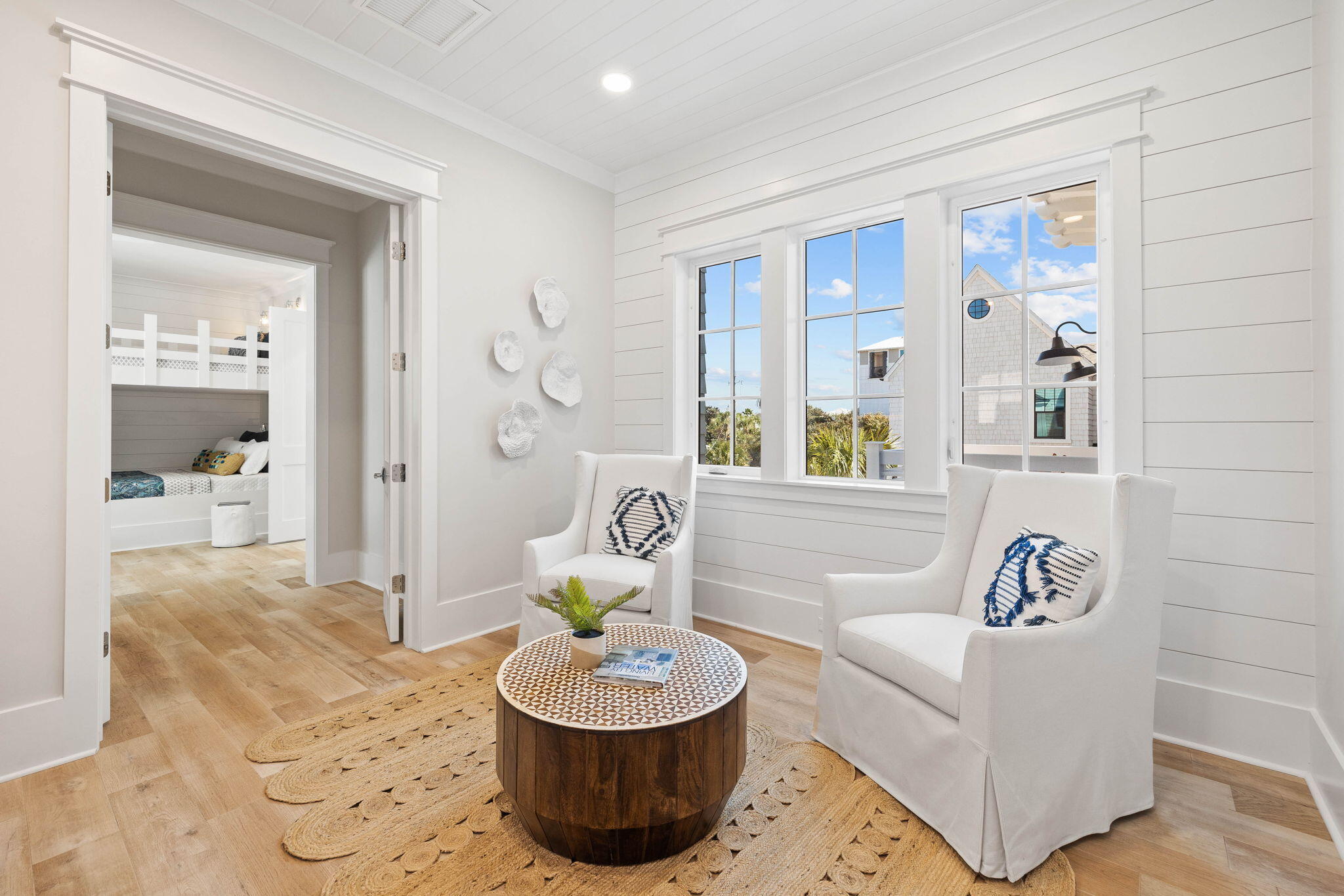 27 Grand Inlet Inlet Beach, FL 32461 - Photo 36 of 65 a living room with furniture and a wooden floor