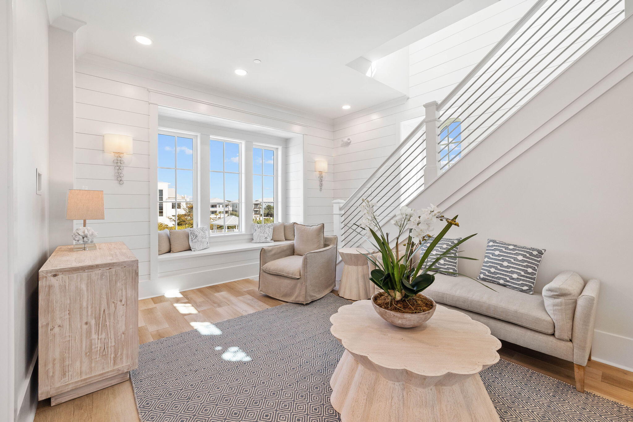 27 Grand Inlet Inlet Beach, FL 32461 - Photo 50 of 65 a living room with furniture potted plant and a window