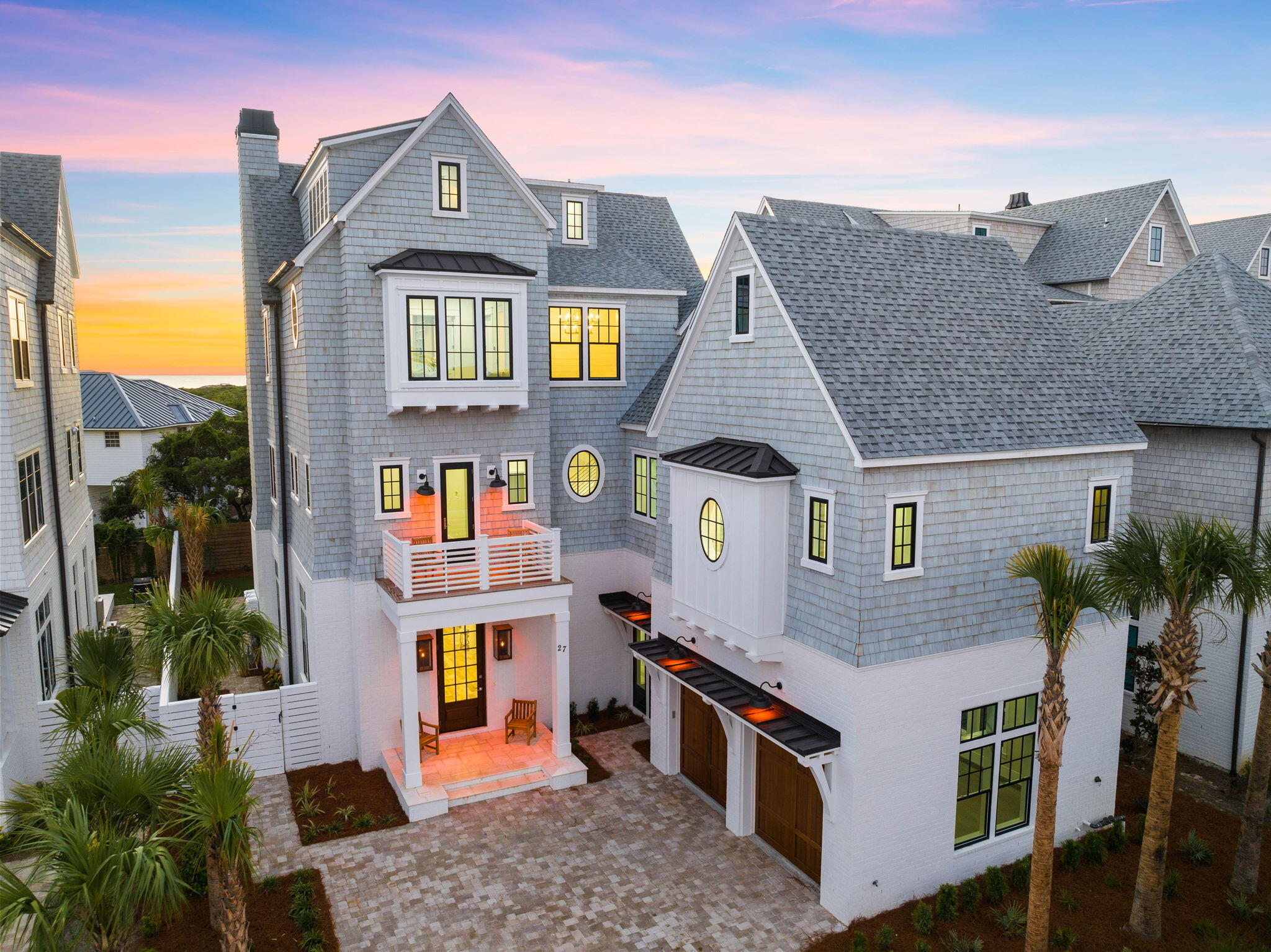 27 Grand Inlet Inlet Beach, FL 32461 - Photo 57 of 65 a front view of a house with garden