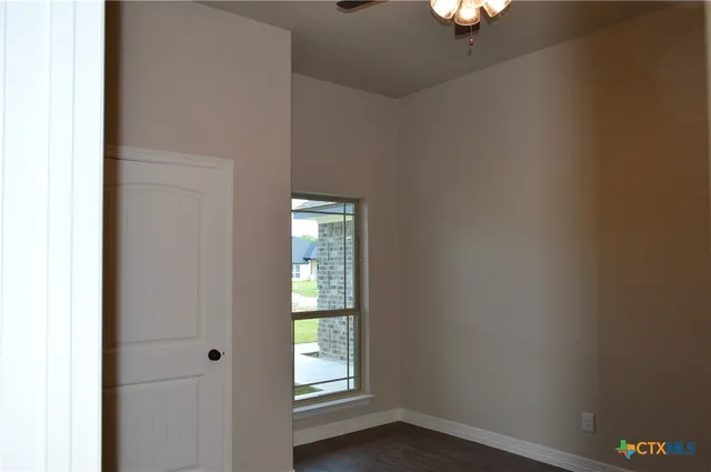 a view of a small space