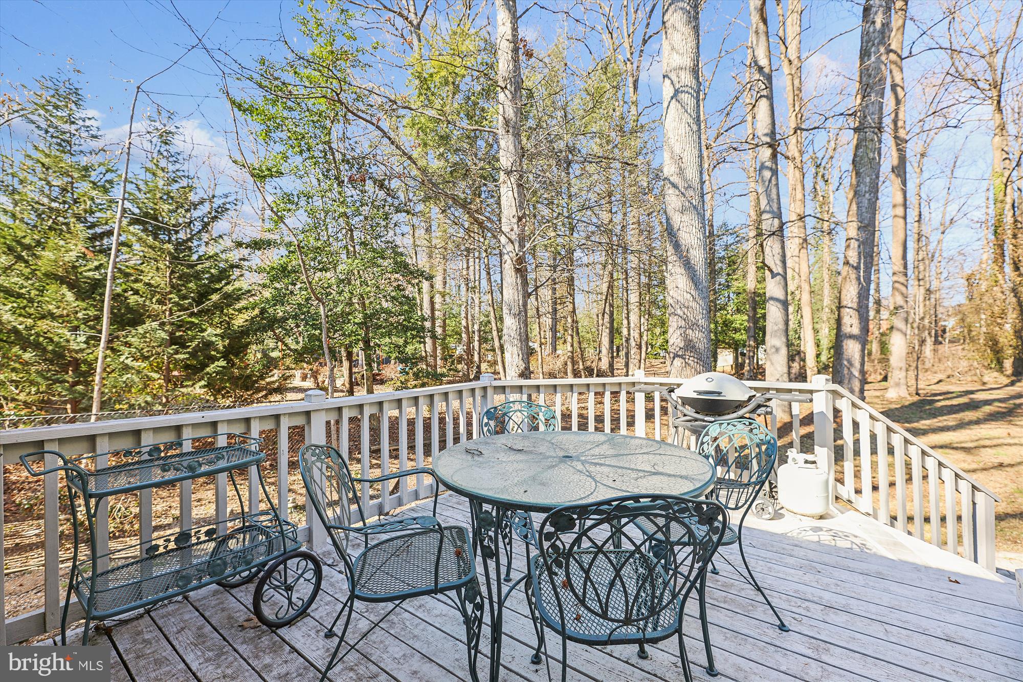 9010 Spring Avenue Lanham, MD 20706 - Photo 18 of 36 Deck with table
