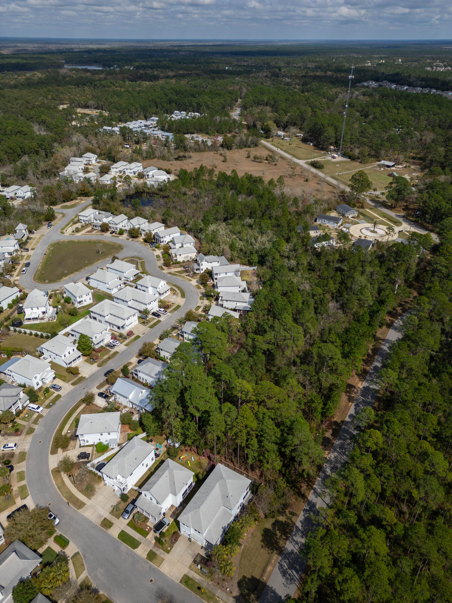 0 East Point Washington Road Santa Rosa Beach, FL 32459 - Photo 7 of 7 a view of a lake with a city