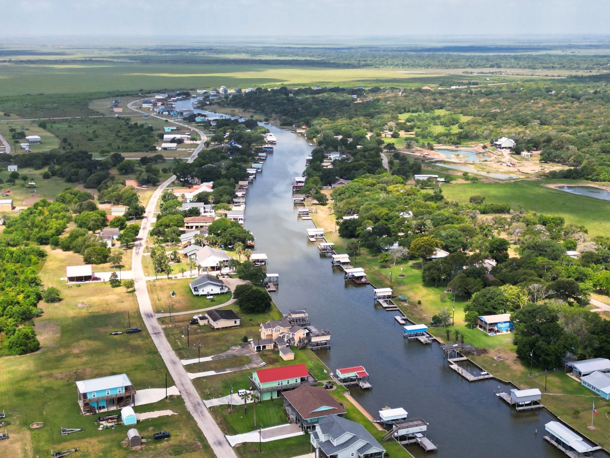1867 County Road 291 Sargent, TX 77414 - Photo 31 of 38 a view of city and ocean