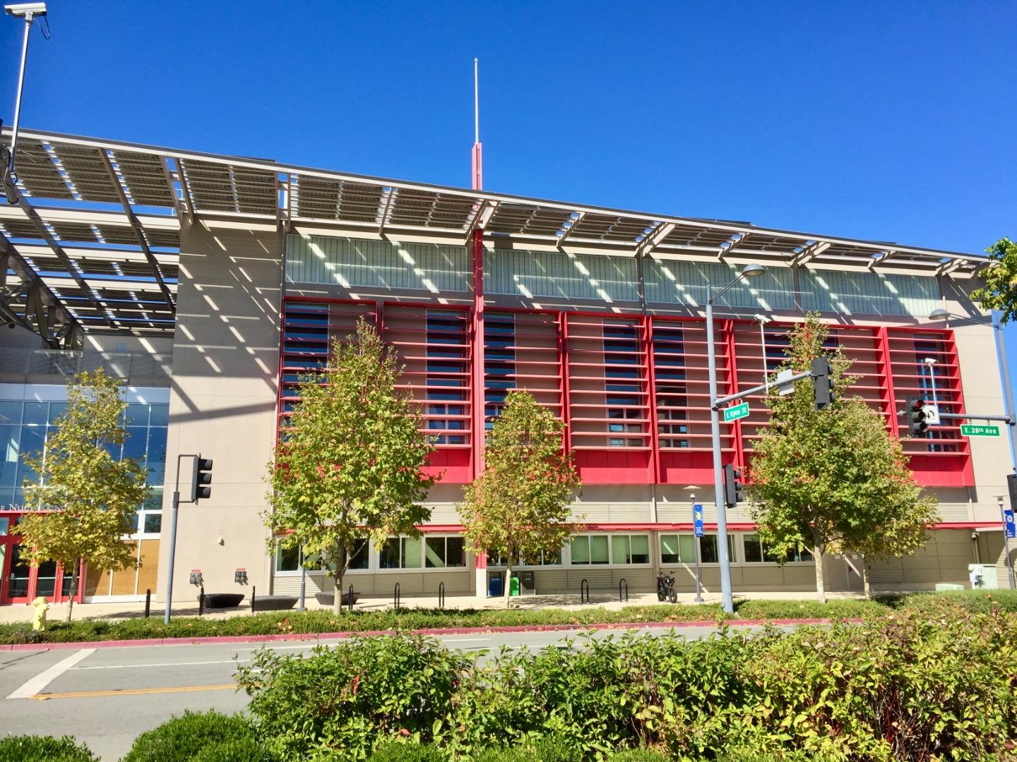 458 Landeros Drive San Mateo, CA 94403 - Photo 24 of 42 a front view of a building with street view