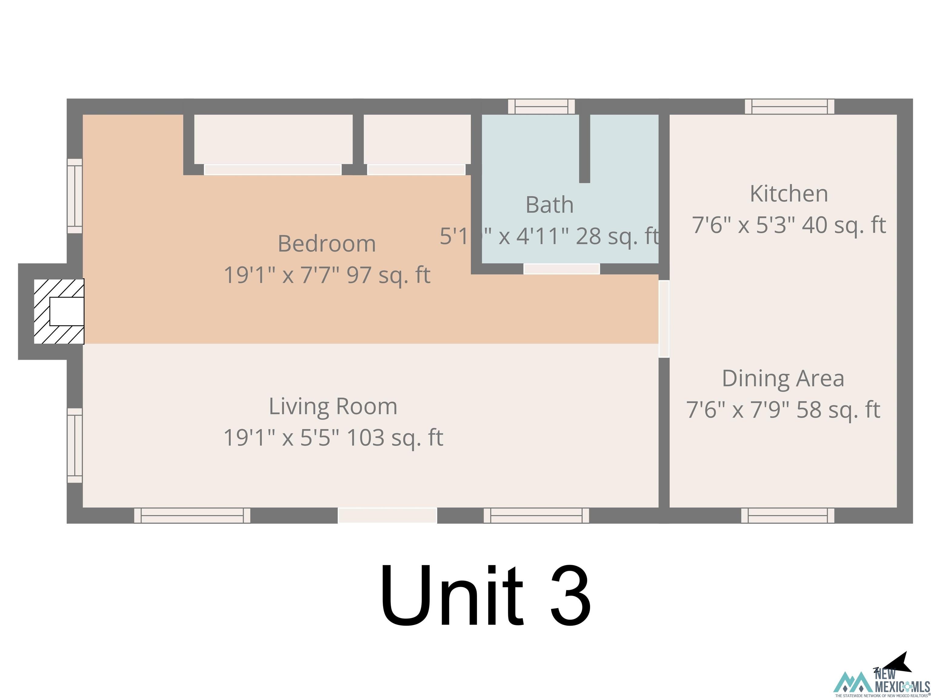 301 South 4th Street Raton, NM 87740 - Photo 74 of 78 View of room layout