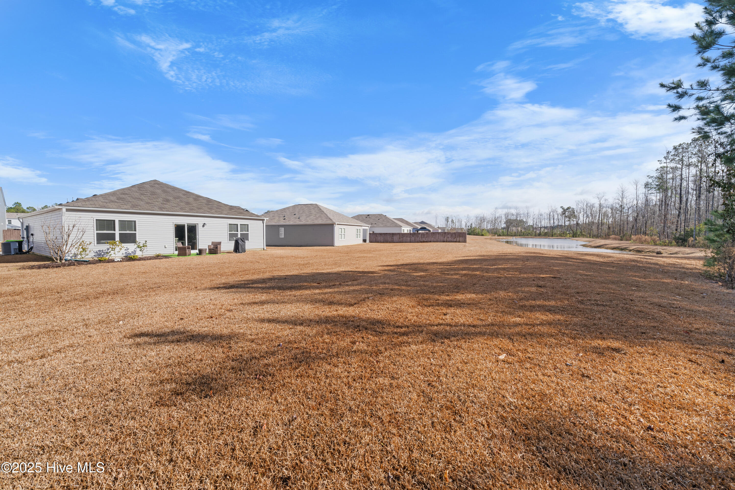 776 Buckeye Road Northeast Leland, NC 28451 - Photo 5 of 42 Expansive Backyard view with Privacy on .47 Lot