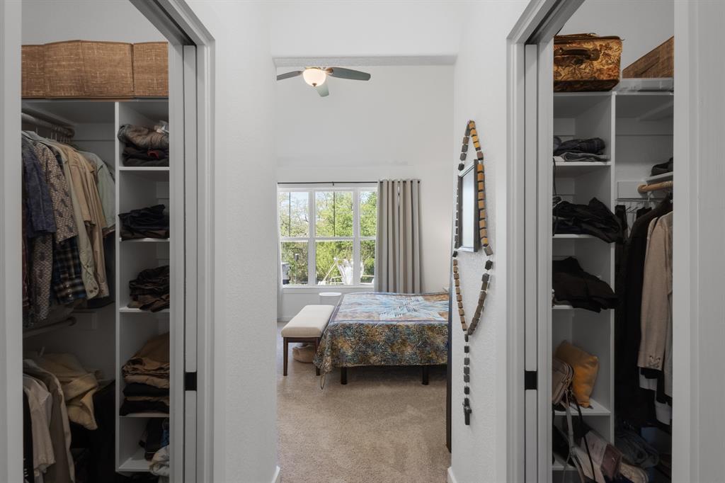 116 Lindsey Lane Runaway Bay, TX 76426 - Photo 26 of 35 a view of a bedroom with a bed and a window