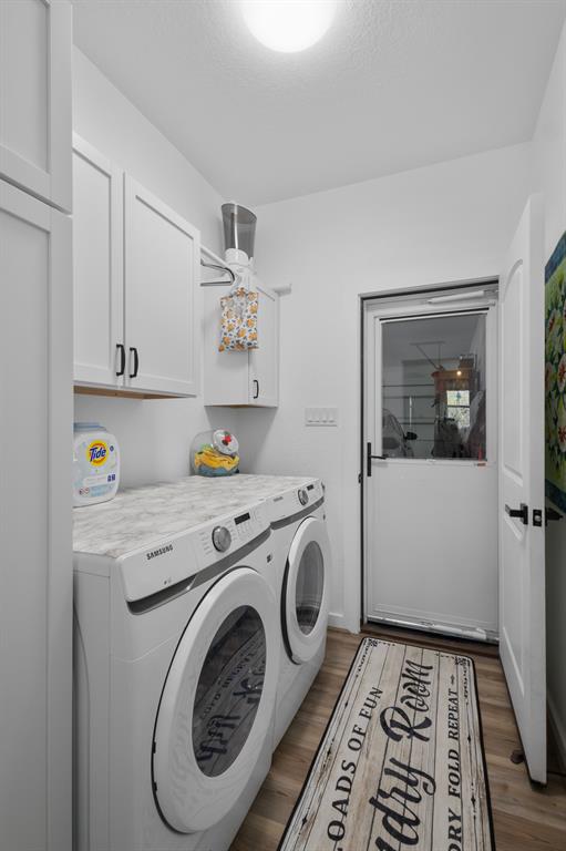 116 Lindsey Lane Runaway Bay, TX 76426 - Photo 33 of 35 a utility room with dryer and washer