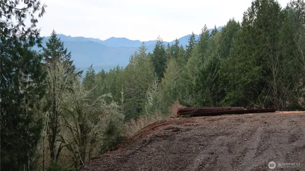 a view of outdoor space and mountain view
