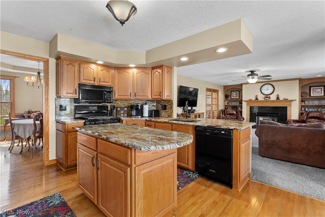 3503 Scheid Road Huron, OH 44839 - Photo 8 of 28 This View of Kitchen shows Access to the Dining Room. Hardwood Floors