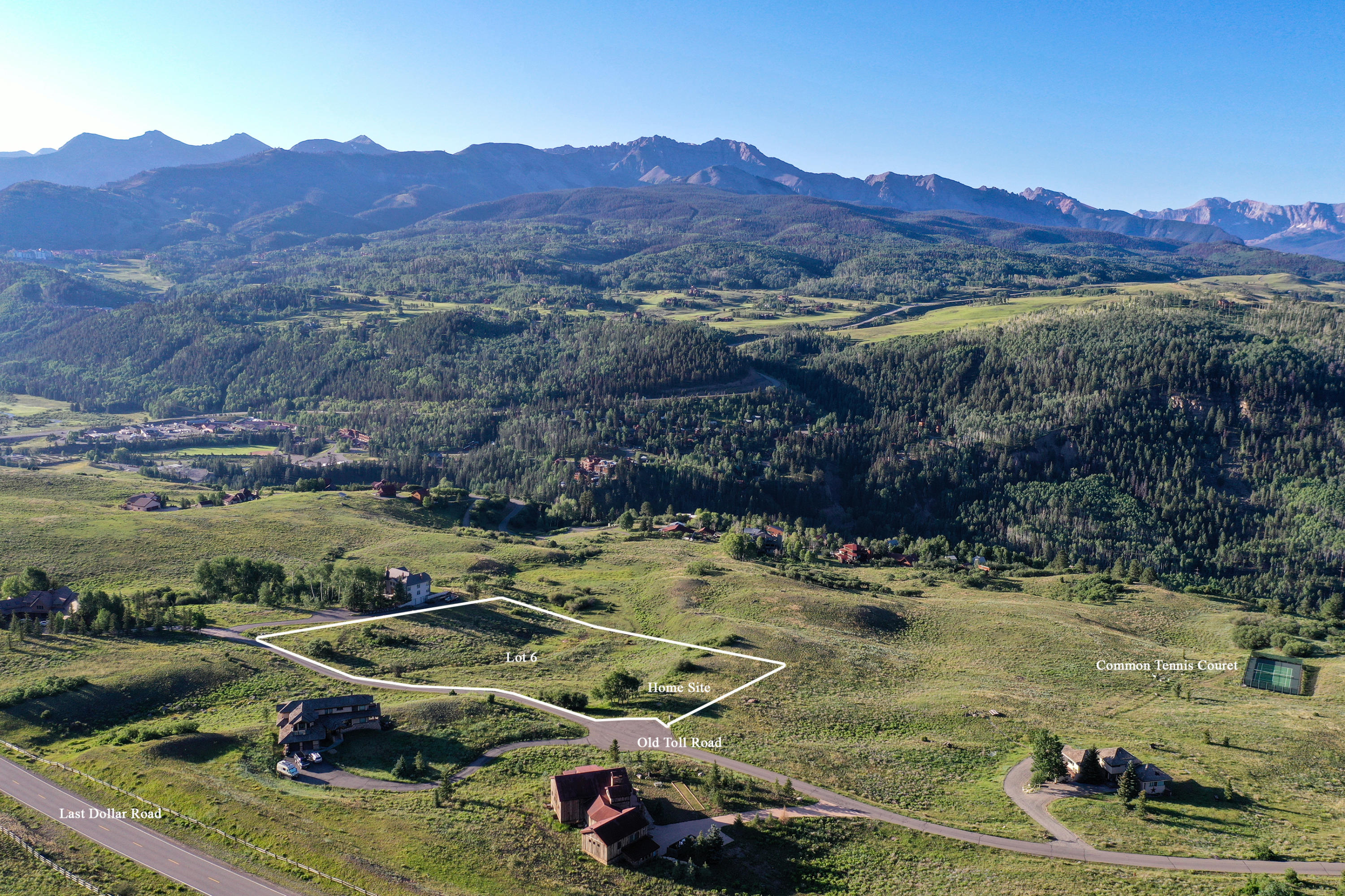 Tbd Old Toll Road Telluride, CO 81435 - Photo 5 of 11 Air 2