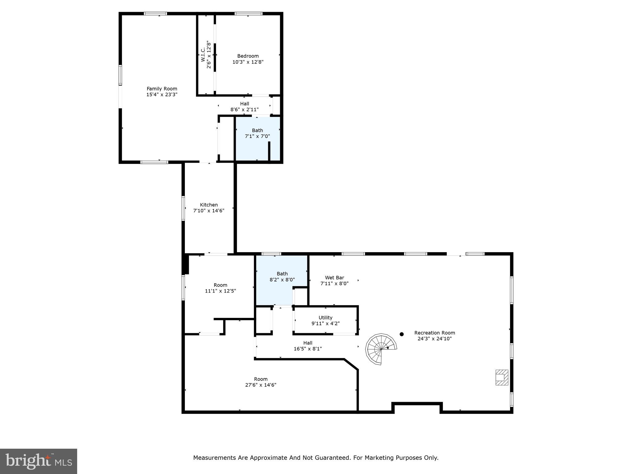 9600 Ritter Road Nokesville, VA 20181 - Photo 68 of 68 Lower Level Floor Plan