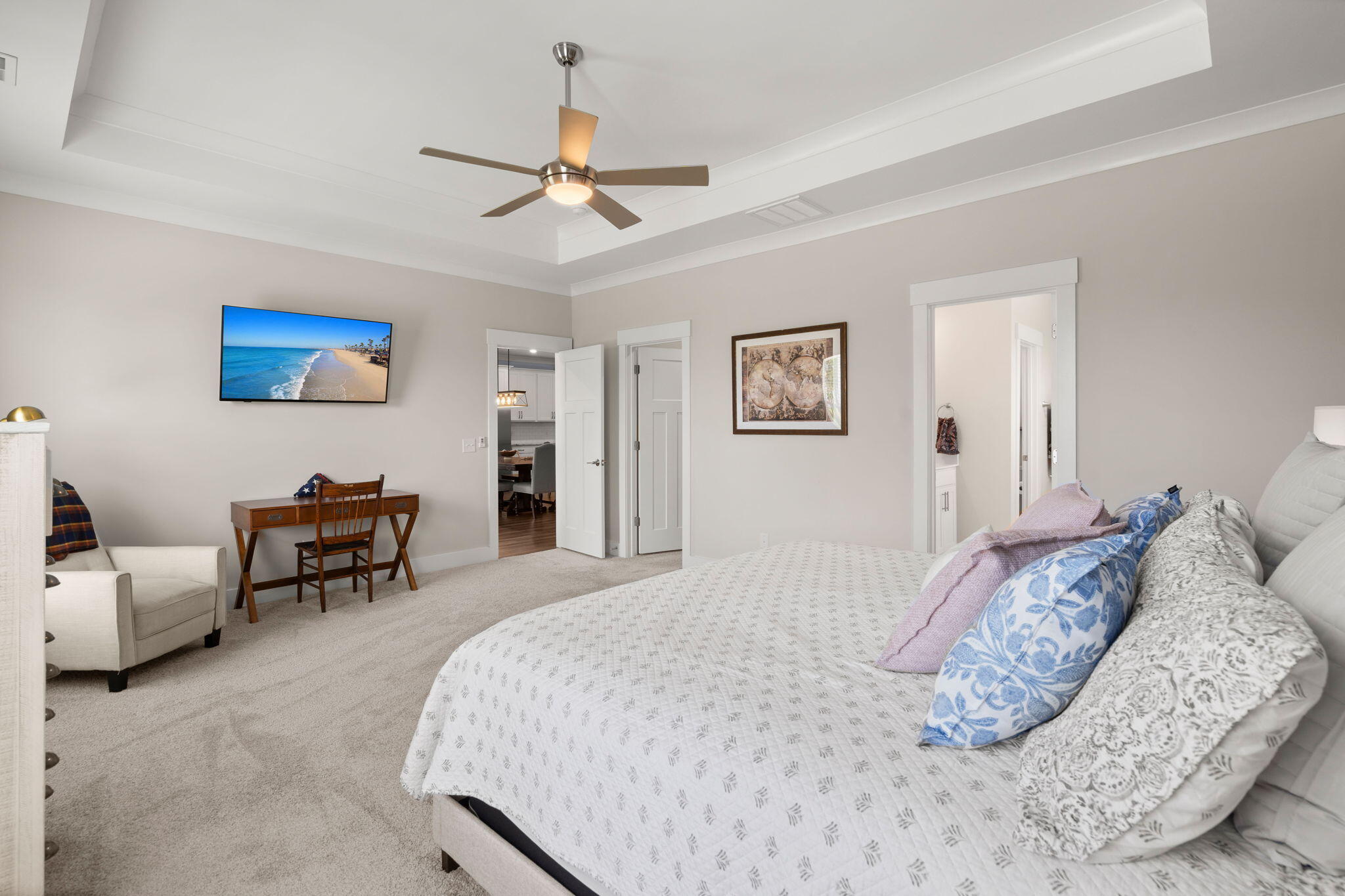 179 Darby Mdw Lane Ridgeville, SC 29472 - Photo 22 of 38 Tray Ceiling in the master BR