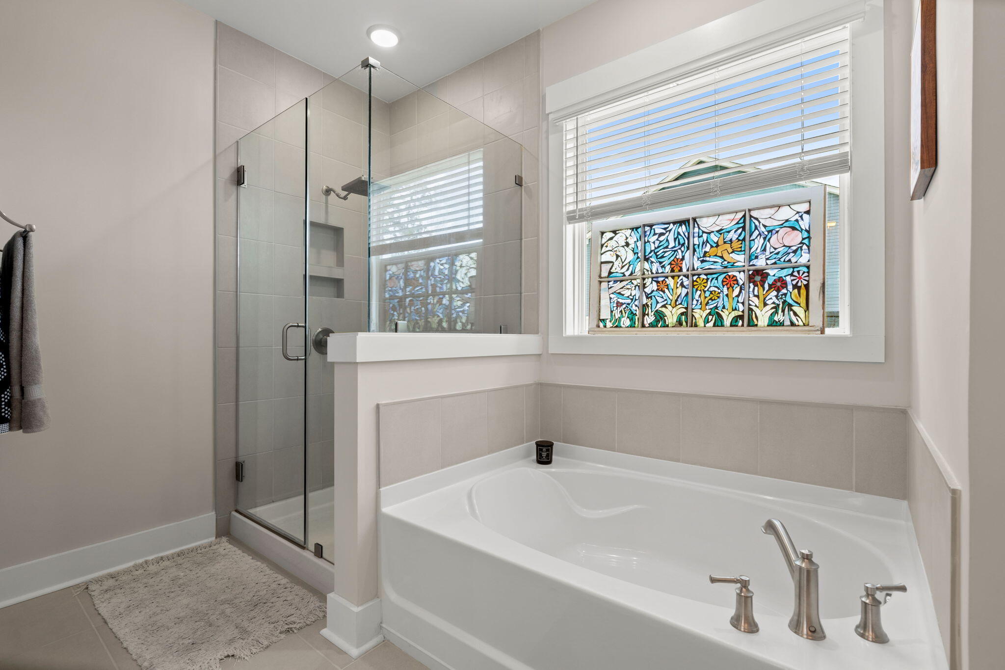 179 Darby Mdw Lane Ridgeville, SC 29472 - Photo 24 of 38 Tiled shower and Soaking Tub