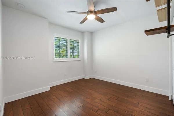 wooden floor in an empty room