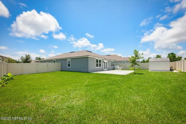 a view of outdoor space and yard