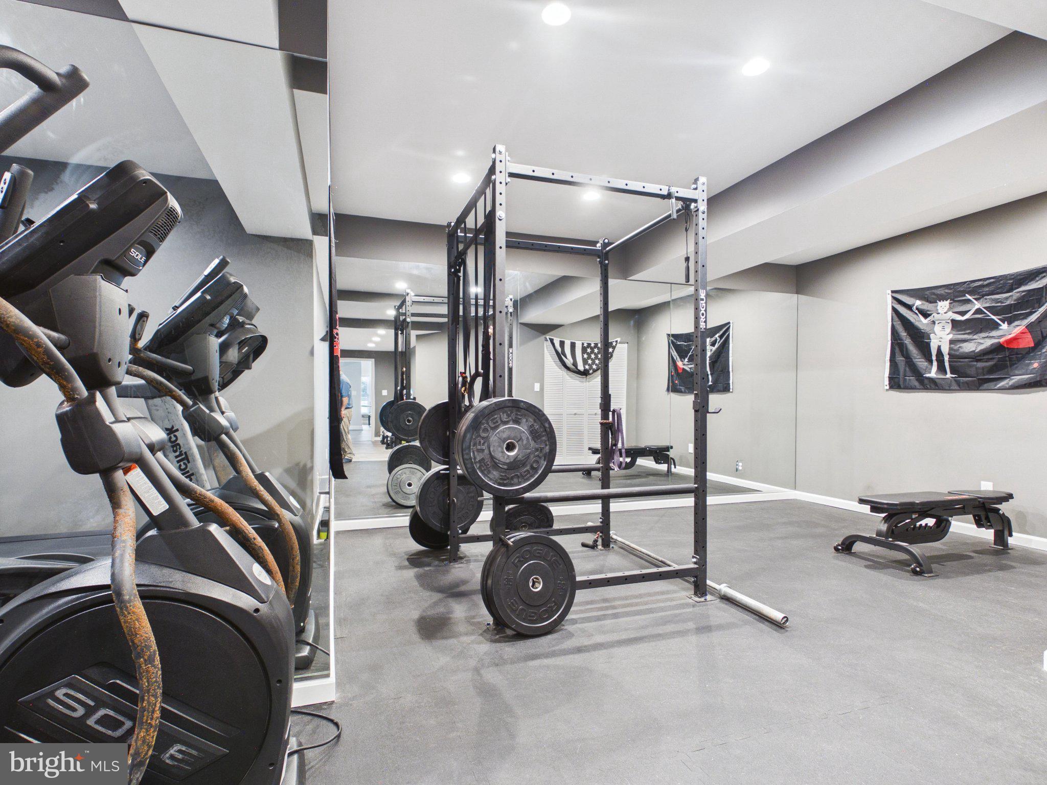 38565 Piggott Bottom Road Hamilton, VA 20158 - Photo 51 of 85 a view of a room with gym equipment