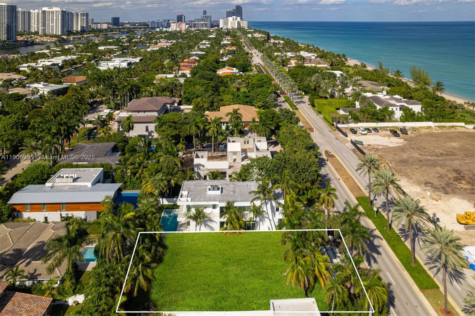 284 Ocean Boulevard Golden Beach, FL 33160 - Photo 17 of 20 a view of a city