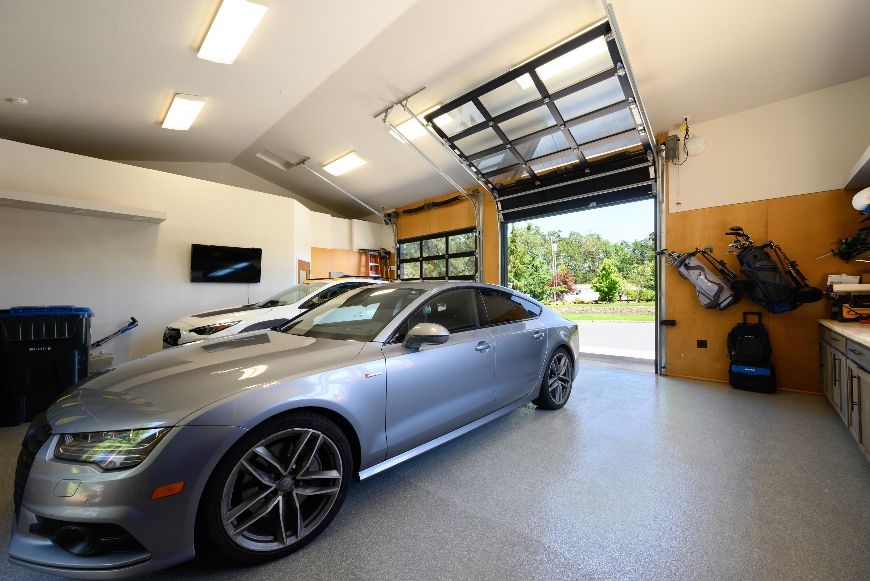 2546 Fisher Road Roseburg, OR 97471 - Photo 52 of 59 a car parked in a garage next to a window