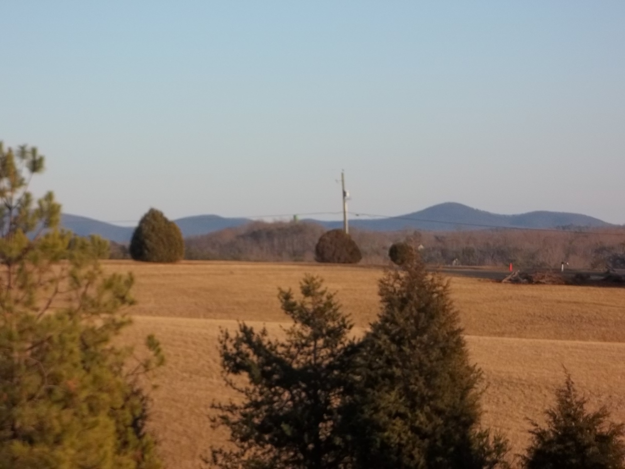 4541 Webster Road Glade Hill, VA 24092 - Photo 9 of 26 View From Front Yard