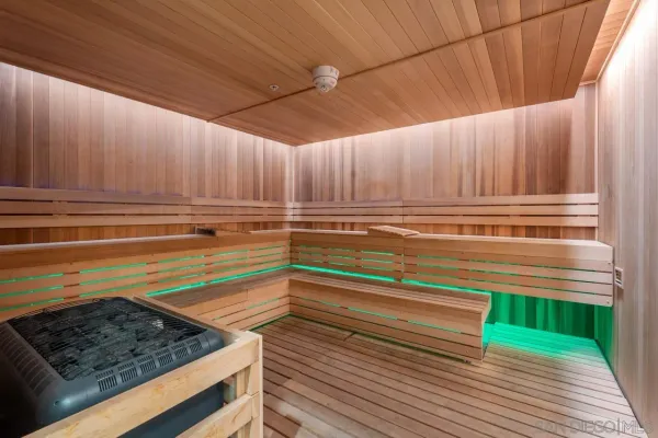 a view of walk in closet