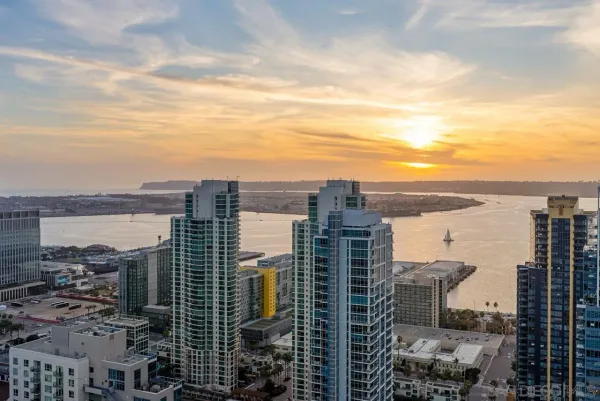 a view of a city with a city view